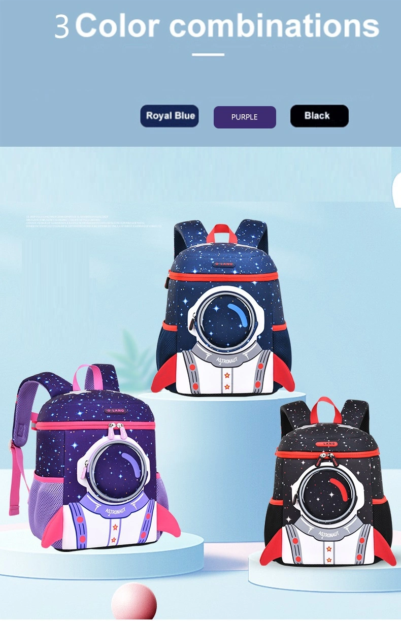 China Wholesale Manufacturer Attractive New Backpack Bag Spaceman Backpack Children Bucket Bag