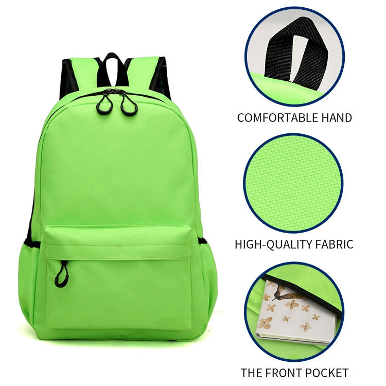 Wholesale Custom 100% Polyester Primary Children Kids Backpack School Bags Boys Girls