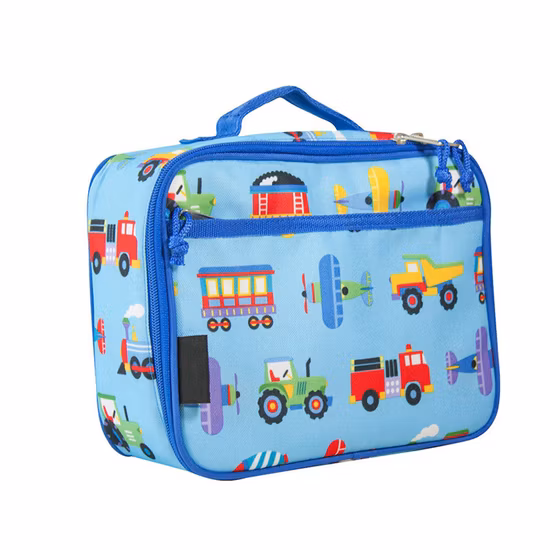 Moda fofa de desenho animado para escola, crianças e escritório, bolsa à prova d'água com isolamento térmico para lancheira