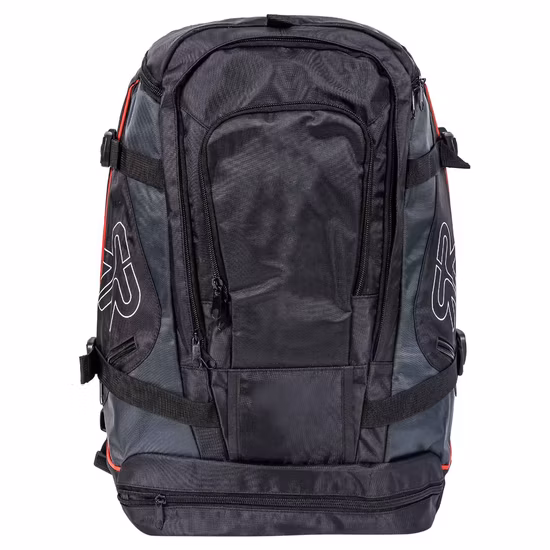 Mochila com miçangas de cristal cintilantes estilo de vida estilo moderno com zíper ao redor da mochila com alça extensível