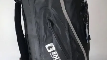 Mochila mochila de lona de PVC à prova d'água 50L 60L fashion