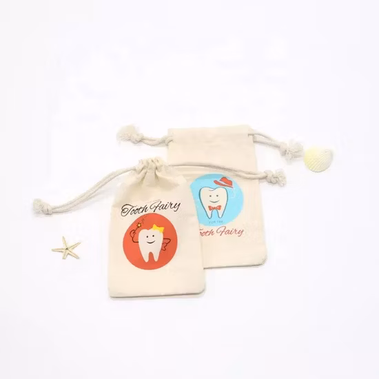 Sacos de pó com cordão baratos impressos com logotipo personalizado